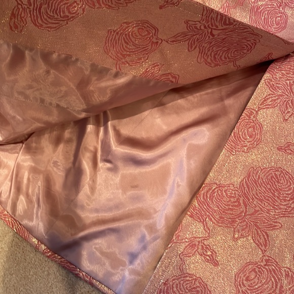 Like new Banana Republic sparkly rosette 50s style long jacket medium - Picture 6 of 13